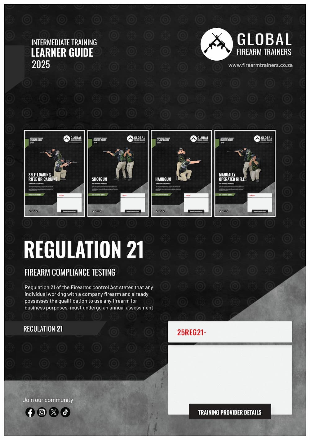 Regulation 21 handbook image